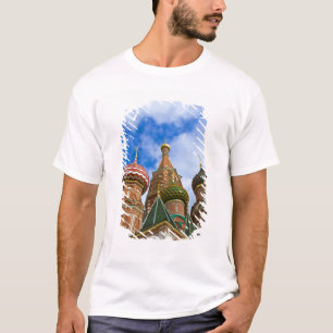 Camiseta Rússia, Moscou, Praça Vermelha, São Basílio