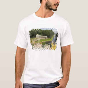 Camiseta Rússia. Petrodvorets. Palácio Peterhof. Pedro, o