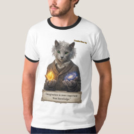 Camiseta Russian Blue Einstein Cat - Imagination
