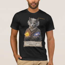 Camiseta Russian Blue Einstein Cat - Imagination