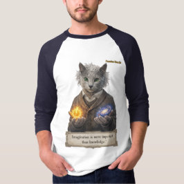 Camiseta Russian Blue Einstein Cat - Imagination