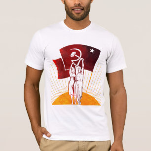 Camiseta Russian Revolution Vintage Poster