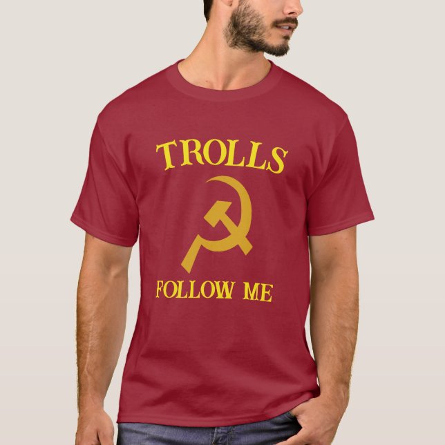 Camiseta Russian Troll Symbol T-Shirt (Frente)