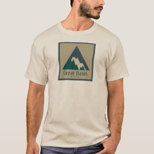 Camiseta Russo do Parque Nacional da Bacia excelente