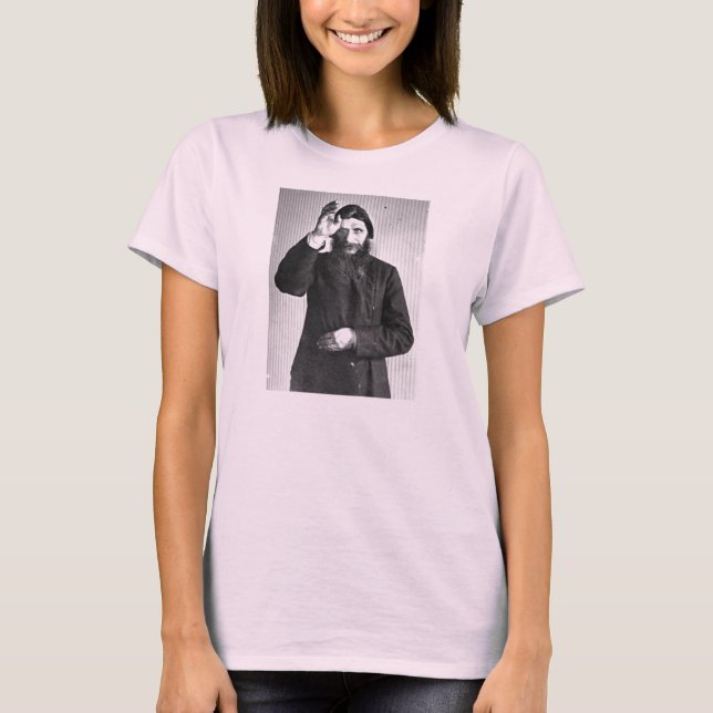 Camiseta Russo Grigori místico Yefimovich Rasputin (Frente)