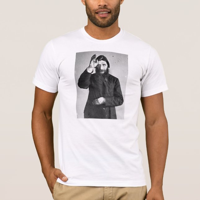 Camiseta Russo Grigori místico Yefimovich Rasputin (Frente)
