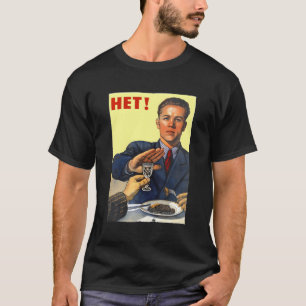 Camiseta Russo Soviética Propaganda Sem Álcool