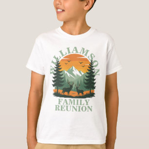 Camiseta Russo Wilderness Family Reunion Personalizable Kid