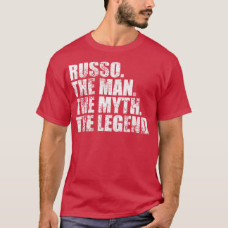 Camiseta RussoRusso Nome da família Russo sobrenome Russo S