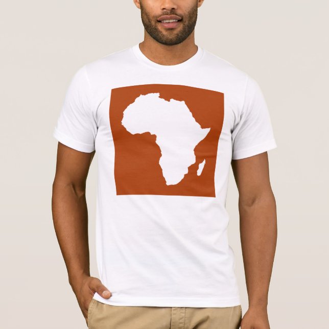 Camiseta Rust Red Audacio Africa (Frente)
