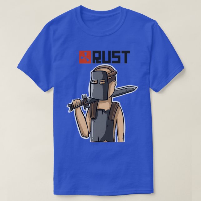 Camiseta Rust Warrior (Frente do Design)