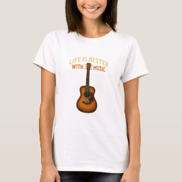 Camiseta Rustic Strings The Heart of Country Music