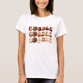 Camiseta Rustic Thankanding Pumpkin Watercolor Autumn