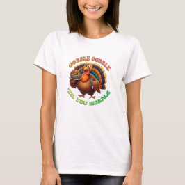 Camiseta Rustic Thankanding Pumpkin Watercolor Autumn