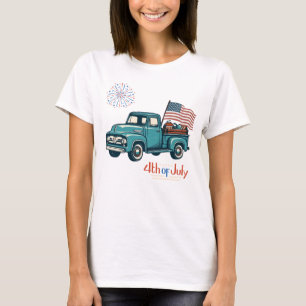 Camiseta Rustic/vintage 4 de julho