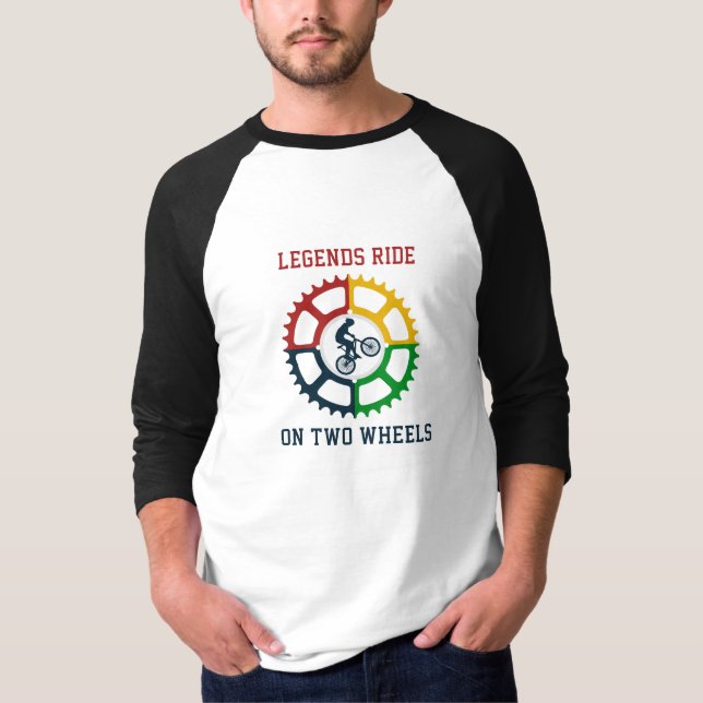 Camiseta Rustic Vintage Cycling (Frente)