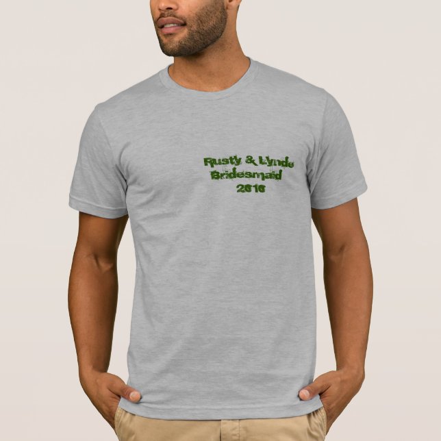 Camiseta Rusty & Lynde Bridesmaid 2010 (Frente)