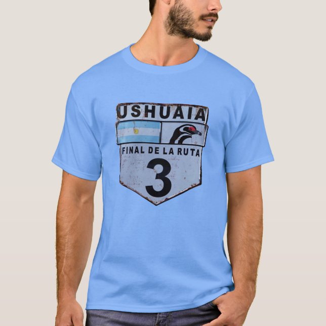 Camiseta Ruta 3 Ushuaia Patagonia (Frente)