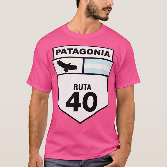 Camiseta Ruta 40 Road Sign Ative (Frente)