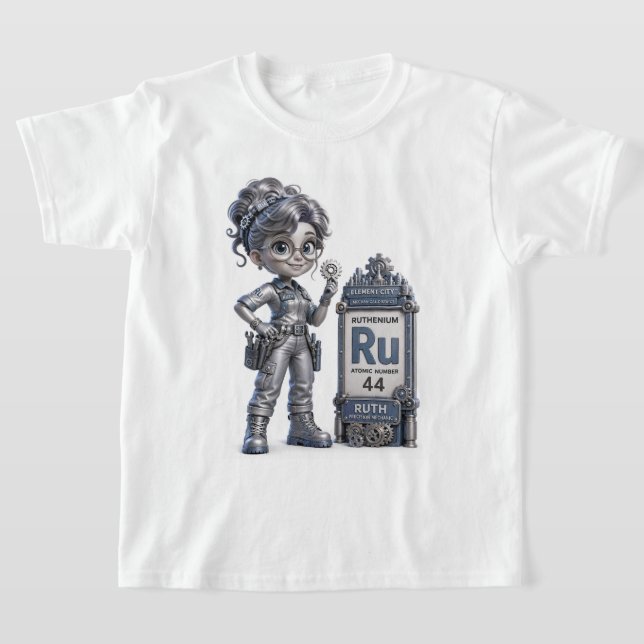 Camiseta Rutênio (Ru) Elemento (Postura )