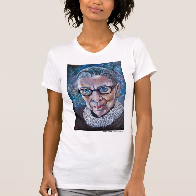 Camiseta Ruth Bader Ginsberg RBG Art (Frente)
