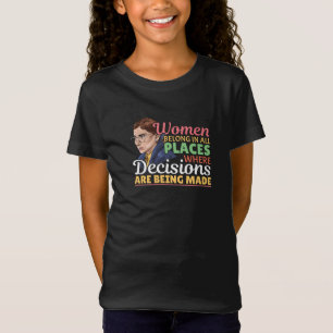 Camiseta Ruth Bader Ginsburg Advogada Feminista Juíza