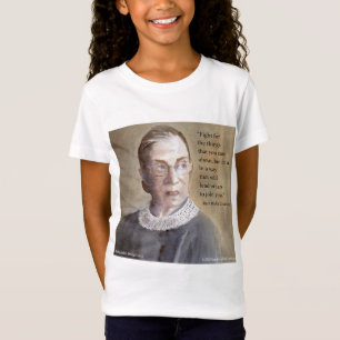Camiseta Ruth Bader Ginsburg & Citação