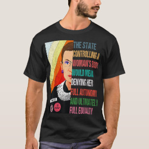 Camiseta Ruth Bader Ginsburg My Body My Choice Pro Choice P