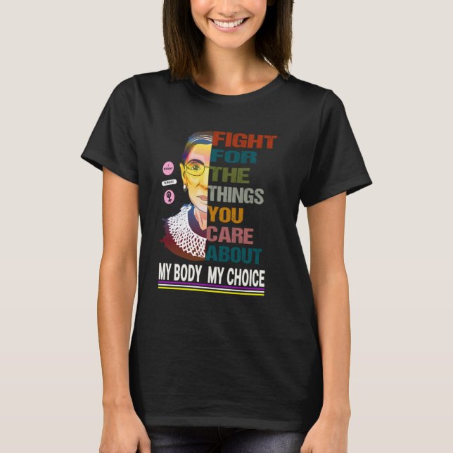 Camiseta Ruth Bader Ginsburg, Protesto Marc (Frente)