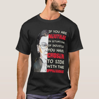 Camiseta Ruth Bader Ginsburg RBG notório - feminista das