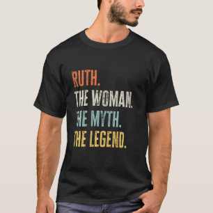 Camiseta Ruth, Mulher Mando Lenda, Engraçado Melhor Nome Ru
