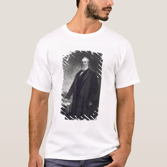 Camiseta Rutherford B. Hayes, 19o presidente do unido (Frente)