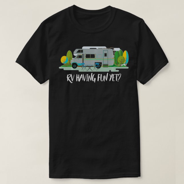 Camiseta RV Divertido, Mas Classe C RV (Frente do Design)