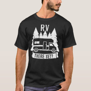 Camiseta RV lá ainda acampando