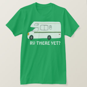 Camiseta RV LÁ AINDA? COSTUME campervan do vanlife do