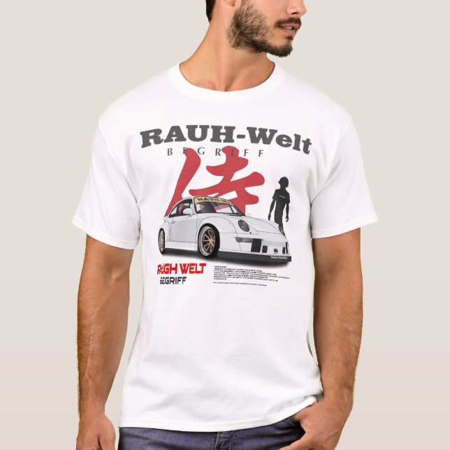 Camiseta RWB Rauh Welt Term T-shirt clássica (Frente)
