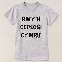 Camiseta Rwy n cefnogi Cymru I Support Wales