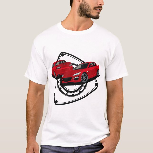 Camiseta Rx8 Rotação (Frente)