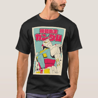 Camiseta RX-78-2 Gundam Impressão fotográfico