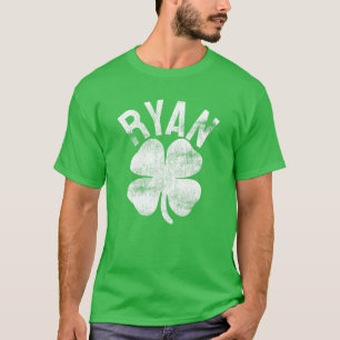 Camiseta Ryan - Nome da Família Correspondendo Ruas.