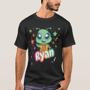 Camiseta RYAN - Nome do Menino Bonito com Alienígena Boniti