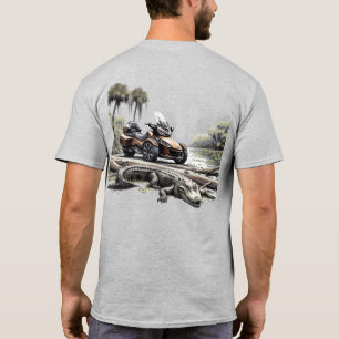 Camiseta Ryders do Spyder dos EUA - Bolso do Logotipo do Ga