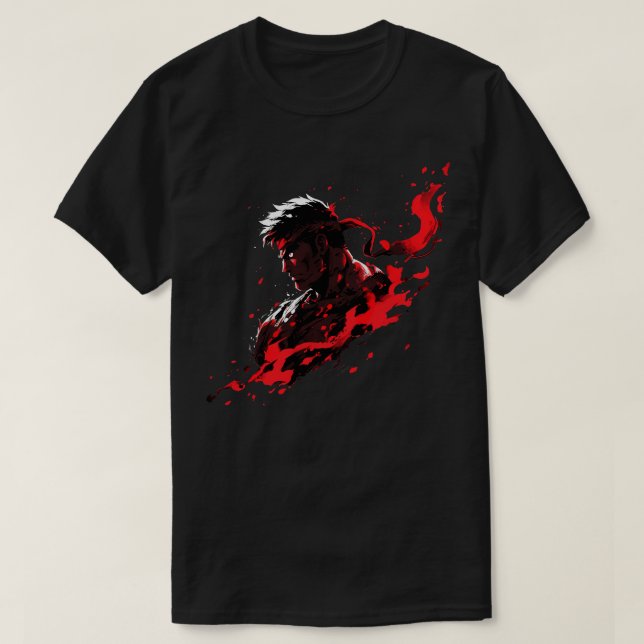 Camiseta ryu 6 (Frente do Design)