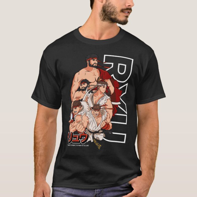 Camiseta Ryu friend family (Frente)