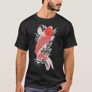 Camiseta Ryu Ga Gotoku Akira Nishikiyama Koi Fish Tattoo