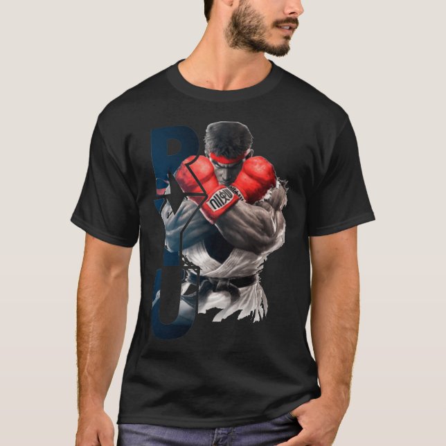 Camiseta Ryu Street Fighter Xtream Fight Intimidation SFV R (Frente)