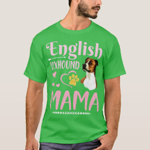 Camiseta S26S Feliz Dia da Mãe Inglês Cão de Ferro