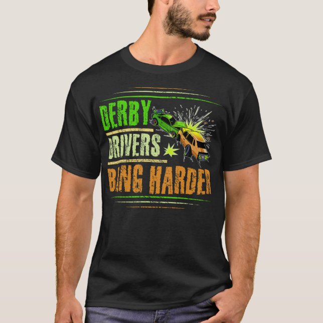 Camiseta S2 - Carros de esmagamento de derivação de demoliç (Frente)
