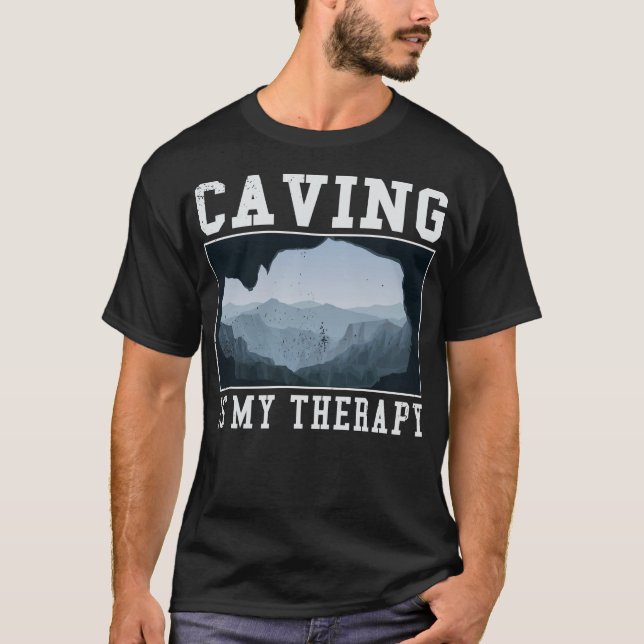 Camiseta S2 Espeleologia Da Espelhamento Do Espelho Da Cave (Frente)