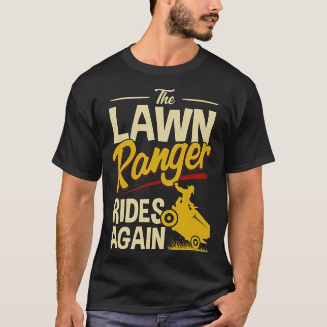 Camiseta S2 Lawn Mowing Mower Lawnmower (1) (Frente)